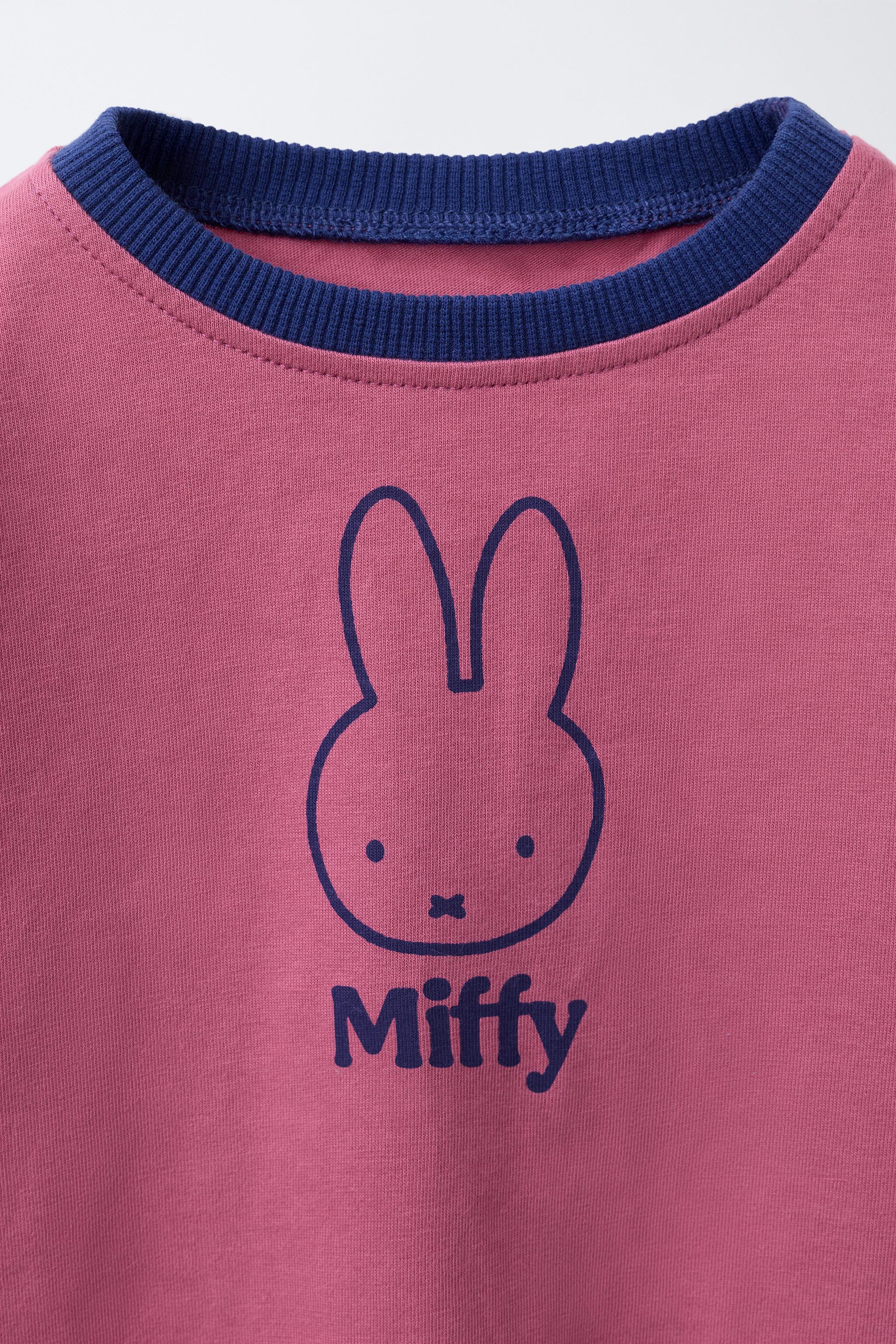 T-SHIRT À LISERÉS IMPRIMÉ MIFFY™ MERCIS BV ©
